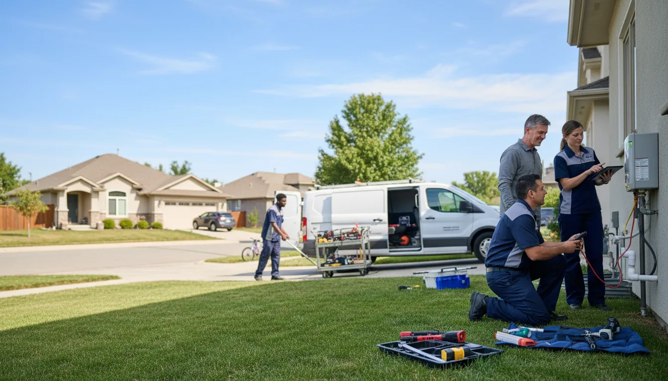 Tankless water heater service in Hilltop, WV